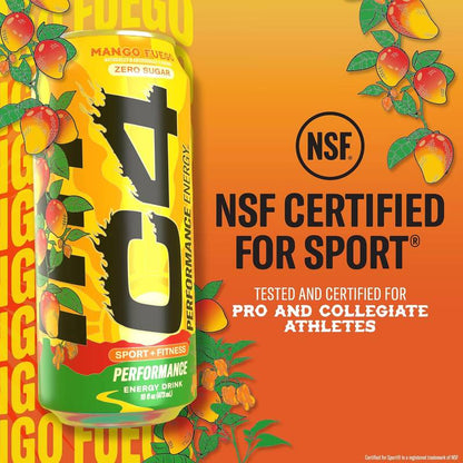 C4 Performance Mango Fuego 16oz