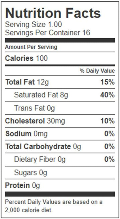 Maple Hill Creamery Organic Unsalted Butter - 8oz