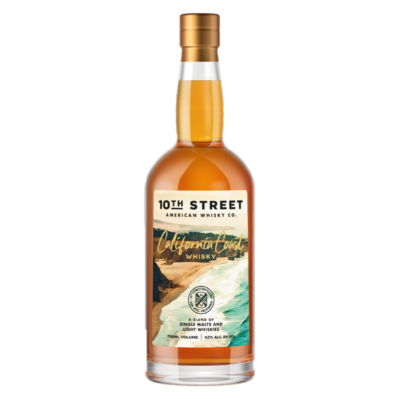 10th Street Whiskey California 750ml (84 Proof)