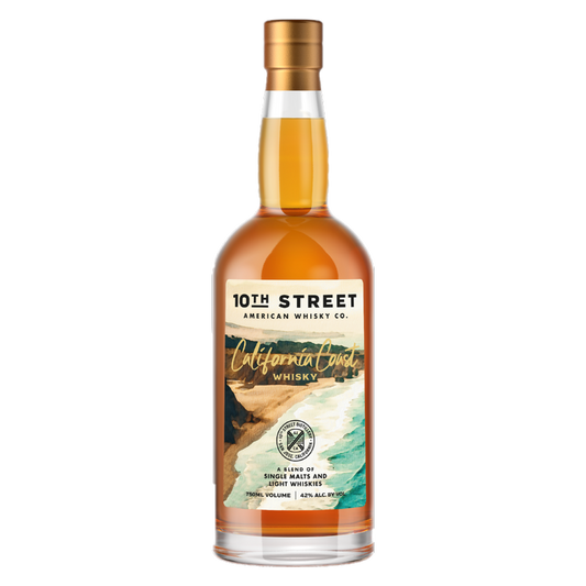 10th Street Whiskey California 750ml (84 Proof)