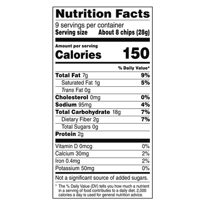 Tostitos Black Bean & Garlic Tortilla Chips 9oz