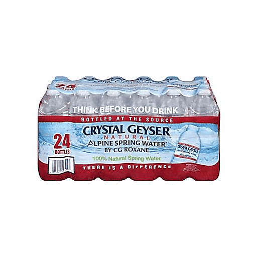 Crystal Geyser Spring Water 24pk 16.9oz