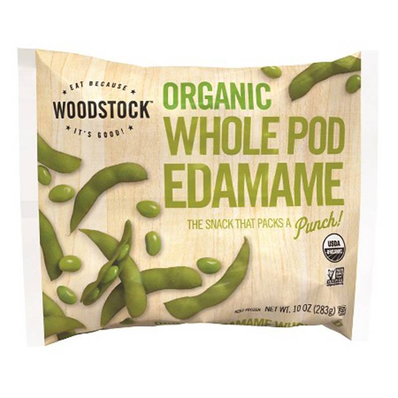 Woodstock Organic Whole Pod Edamame 10oz