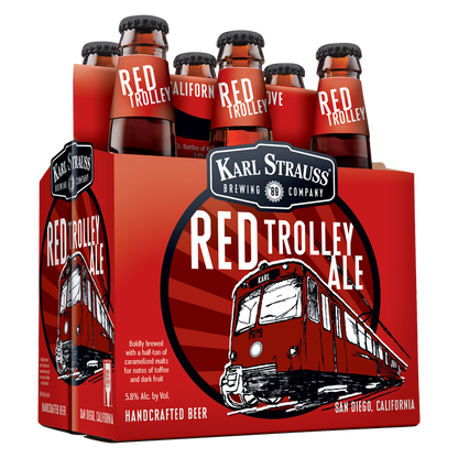 Karl Strauss Brewing Red Trolley Ale 6pk 12oz Btl