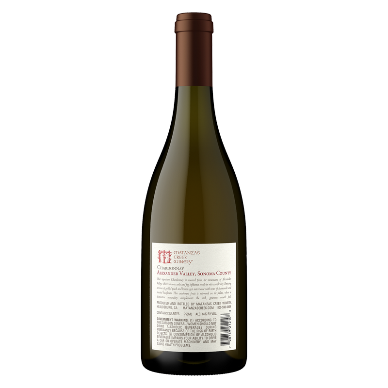 Matanzas Creek Chardonnay Alexander 750ml