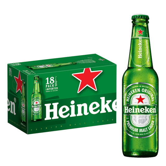 Heineken 18pk 12oz Btl 5% ABV