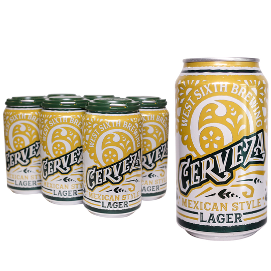 West Sixth Brewing Cerveza 6pk 12oz Can 4.6% ABV