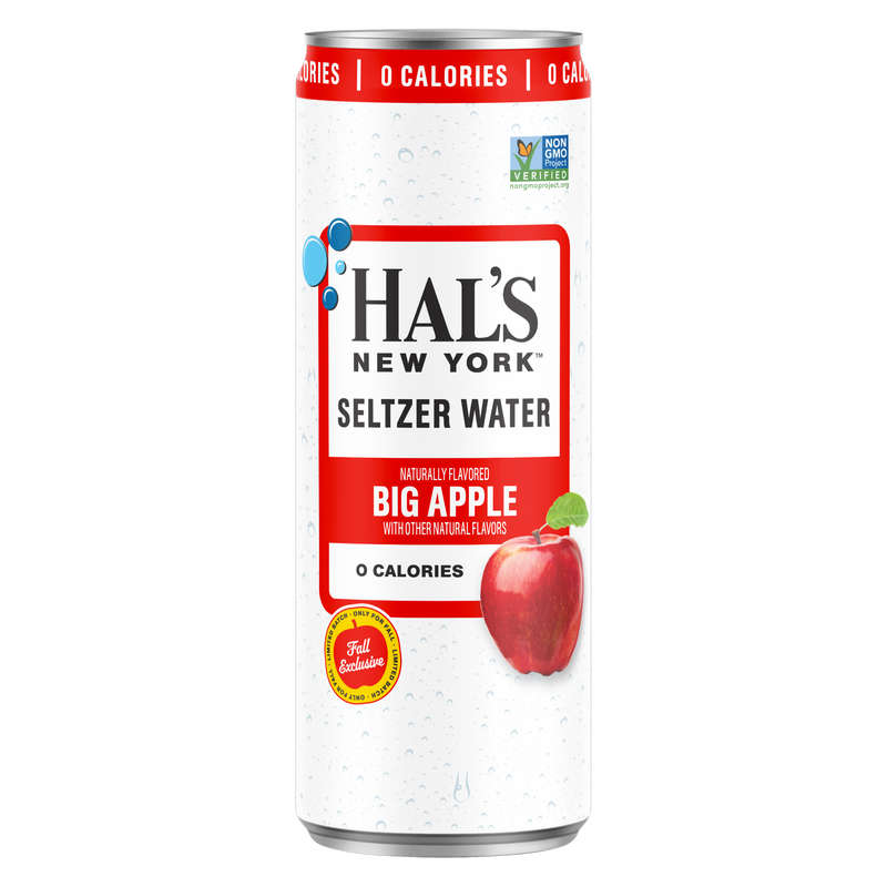 Hal's New York Big Apple Seltzer 8pk 12oz Cans
