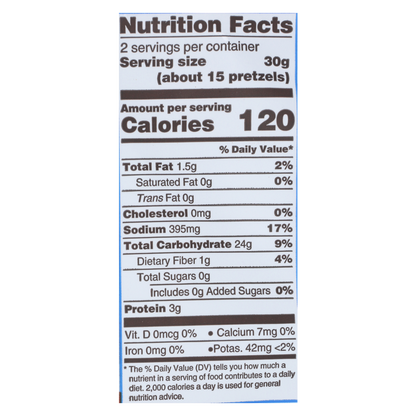 Unique Snacks Pretzel Shells Original 2.12oz