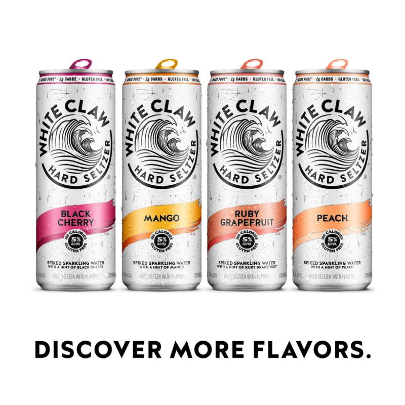 White Claw Seltzer Green Apple 6pk 12oz Can 5.0% ABV