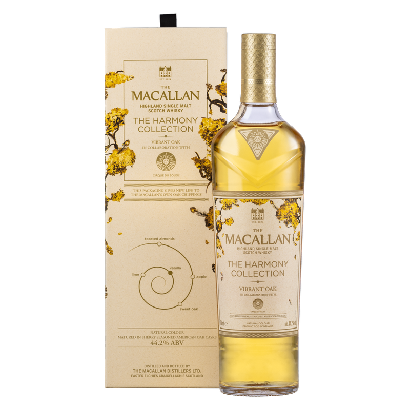 Macallan Harmony Vibrant Oak Single Malt Scotch 750ml Bottle