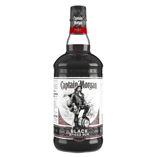 Captain Morgan Black Spiced Rum 1.75L