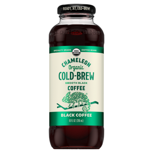 Chameleon Cold Brew Organic Black Coffee 10oz Btl