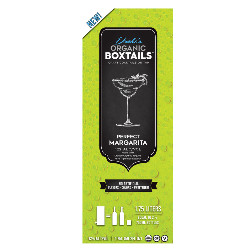 Drake's Organic Boxtail Margarita 1.75L (24 Proof)