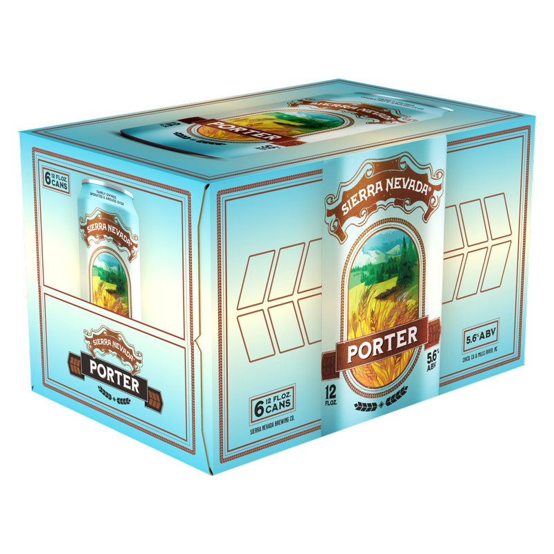 Sierra Nevada Porter Craft Beer 6pk 12oz Cans