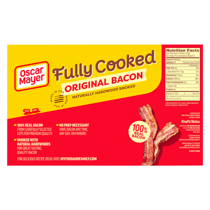 Oscar Mayer Original Fully Cooked Bacon - 2.52oz