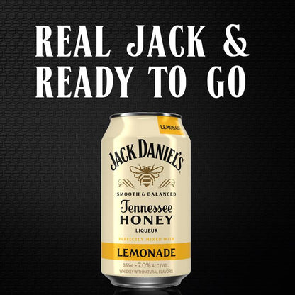 Jack Daniel's Tennessee Honey Lemonade 4pk 12oz