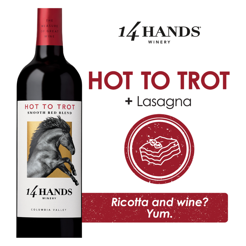 14 Hands Hot to Trot Red Blend 750ml