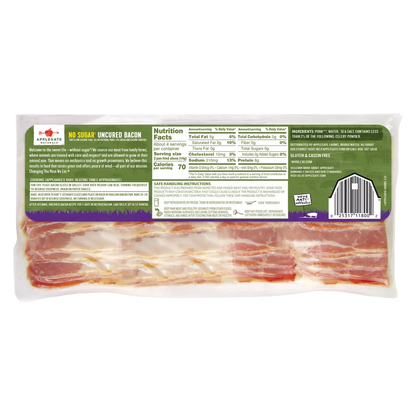 Applegate No Sugar Hickory Smoked Bacon - 8oz