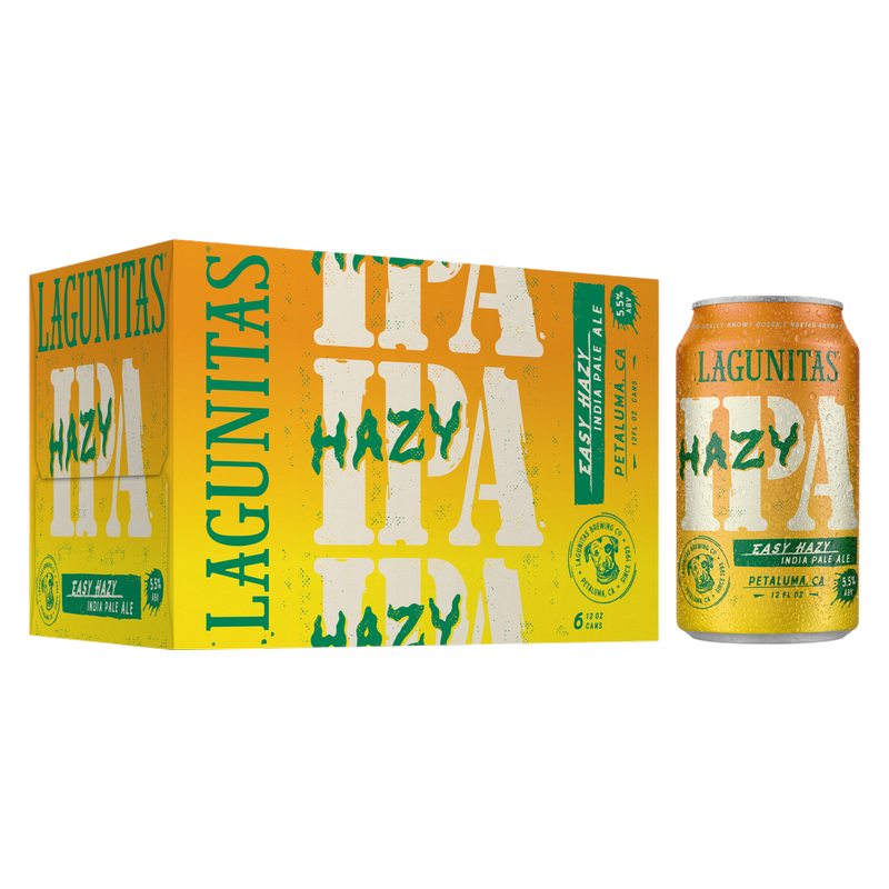 Lagunitas Hazy IPA 6pk 12oz Can 5.5% ABV