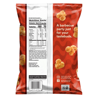 Smartfood Cheddar BBQ, 6.25oz