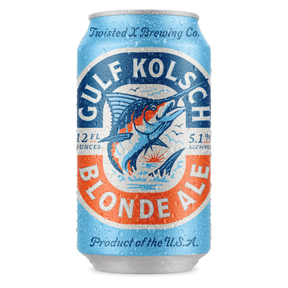 Twisted X Gulf Kolsch 6pk 12oz Can 5.1% ABV
