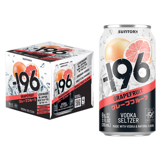 -196 Grapefruit RTD 4pk 355ml Can 6% ABV