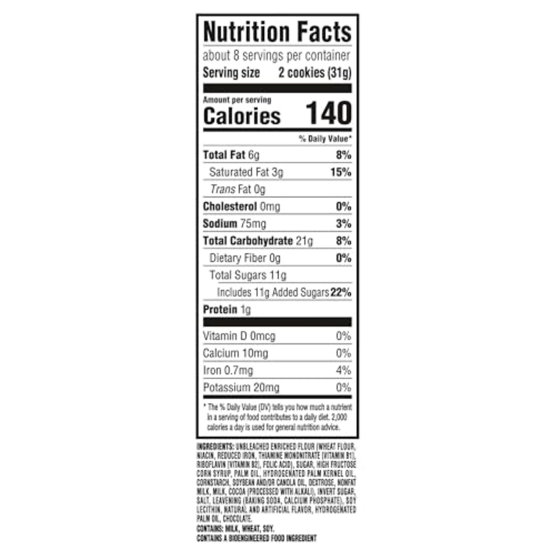 Chips Ahoy! Hershey's Cookies n Creme, 9.6oz