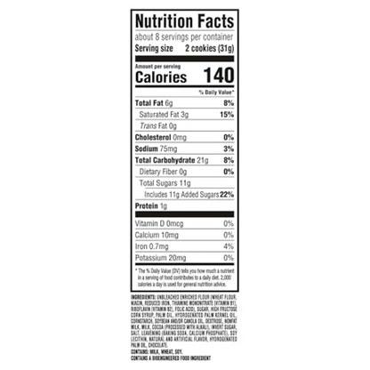 Chips Ahoy! Hershey's Cookies n Creme, 9.6oz