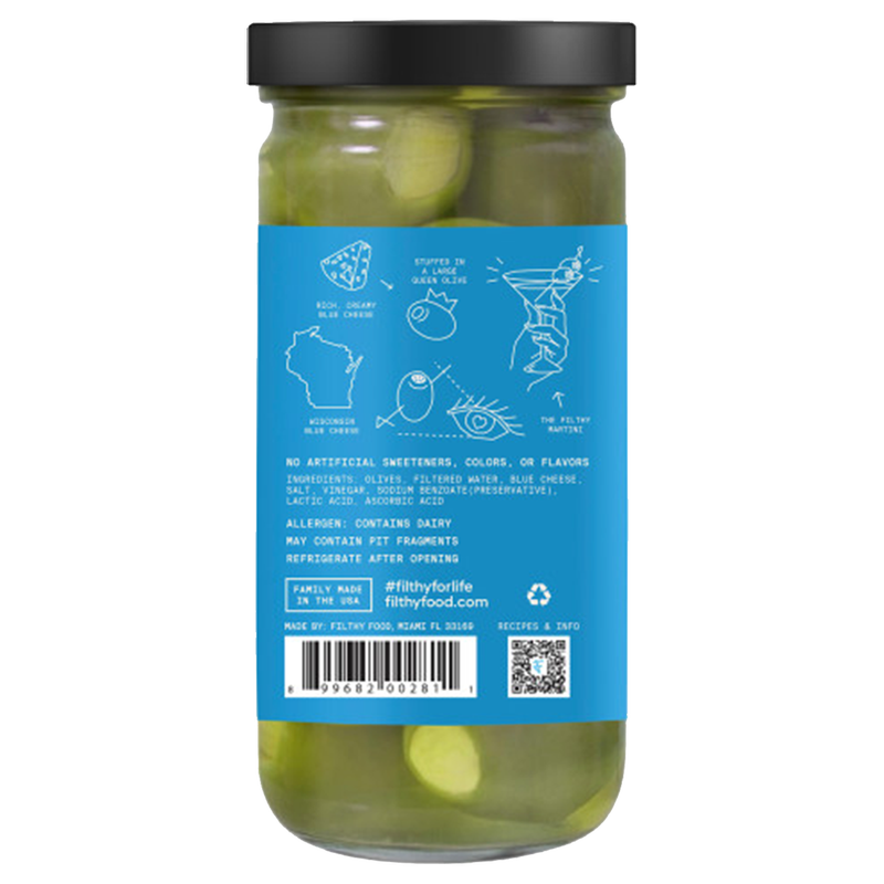 Filthy Blue Cheese Stuffed Olives 8oz