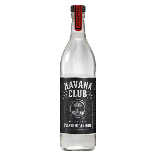 Havana Club Anejo Blanco Puerto Rican Rum 750ml (80 Proof)