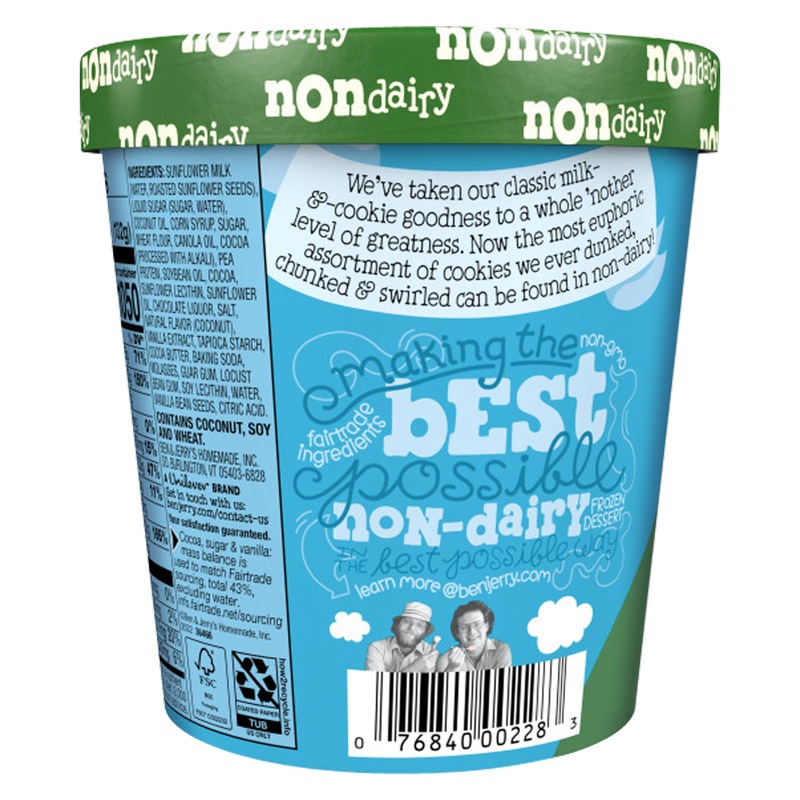 Ben & Jerry's Non-Dairy Milk & Cookies Ice Cream 16oz