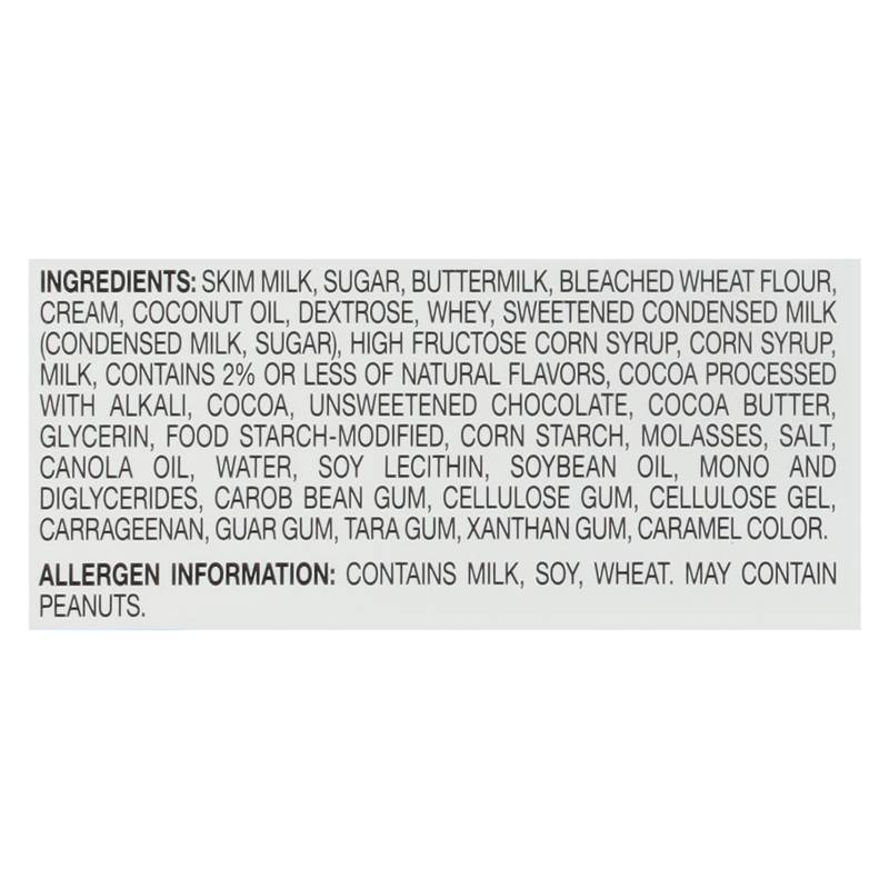 Blue Bunny Chocolate Vanilla Soft Cones, Frozen Dessert, 4 Pack