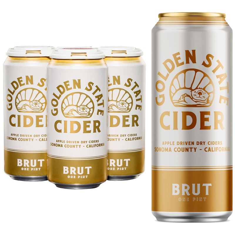 Golden State Cider Brut 4pk 16oz Can 6.9% ABV