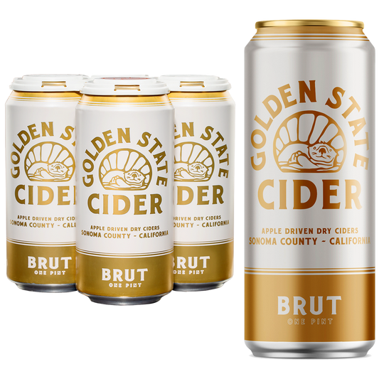 Golden State Cider Brut 4pk 16oz Can 6.9% ABV