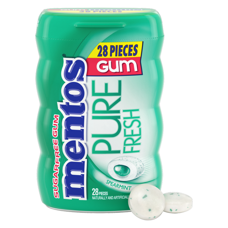 Mentos Spearmint Gum, 28ct
