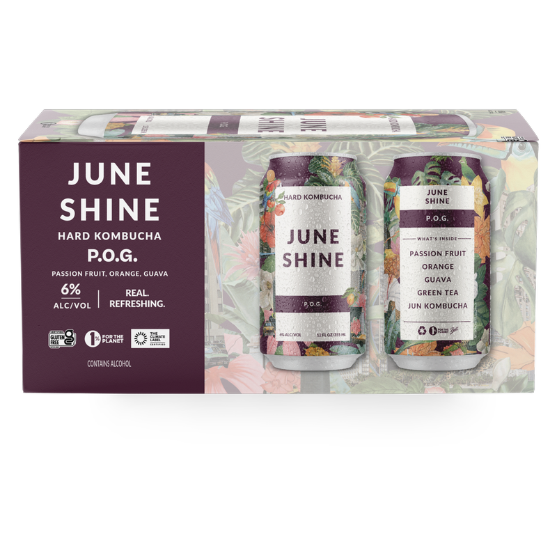 JuneShine P.O.G. 8pk Can 12oz