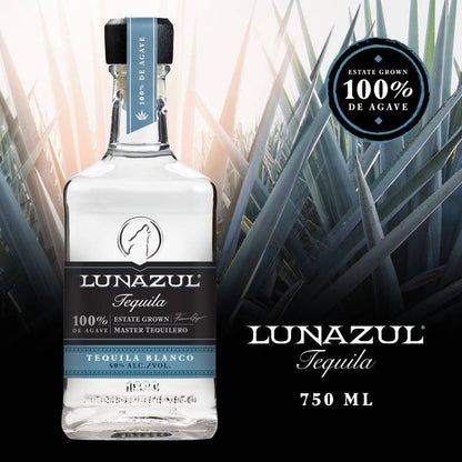 Lunazul Blanco Tequila 750ml (80 Proof)