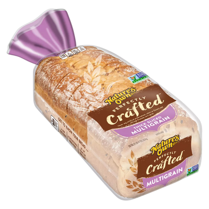 Nature's Own Perfectly Crafted Multigrain Thick Sliced Bread - 22oz