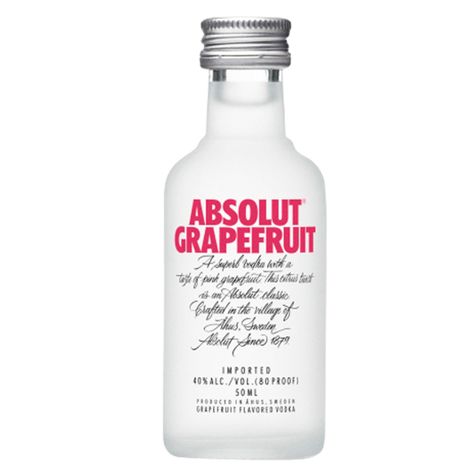Absolut Grapefruit Vodka 50ml