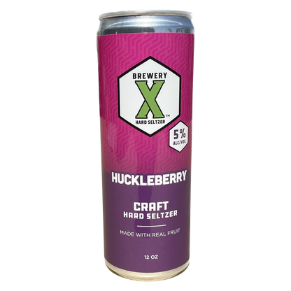 Brewery X Huckleberry Hard Seltzer 6pk 12oz Can