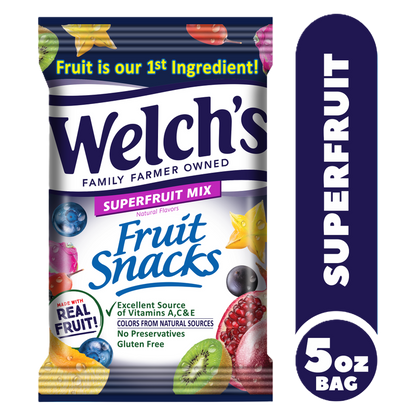 Welch's Fruit Snacks Superfruit Mix, 5oz