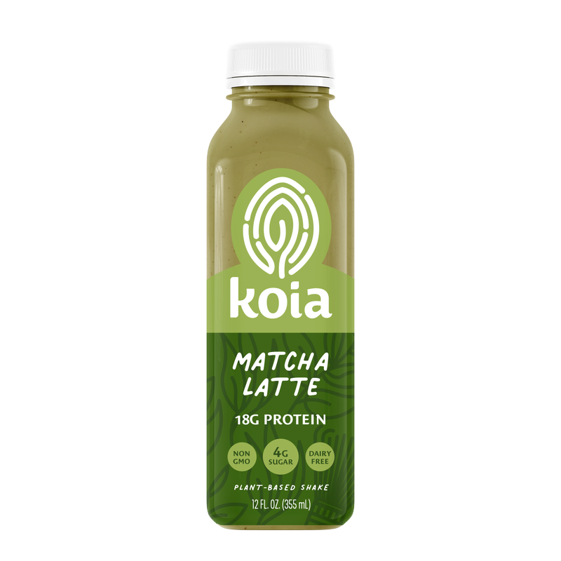 Koia Matcha Latte Plant Based Protein Drink 12oz Btl