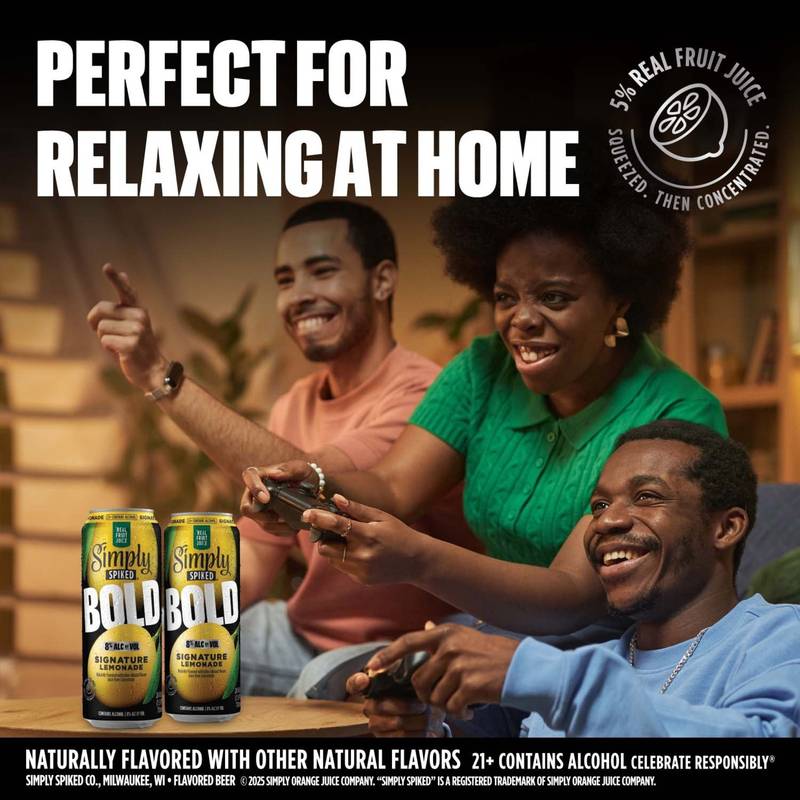 Simply Spiked Bold Lemonade 24oz Can