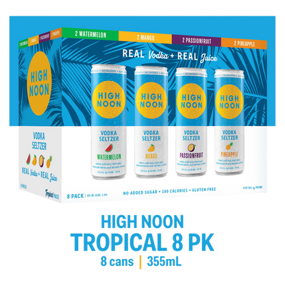High Noon Tropical Variety 8pk 12oz Can 4.5% ABV