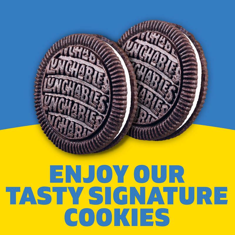 Lunchables Turkey & American Cheese Cracker Stackers with Chocolate Sandwich Cookies  - 3.2oz