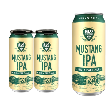 SLO Brewing Mustang IPA 4pk 16oz Can