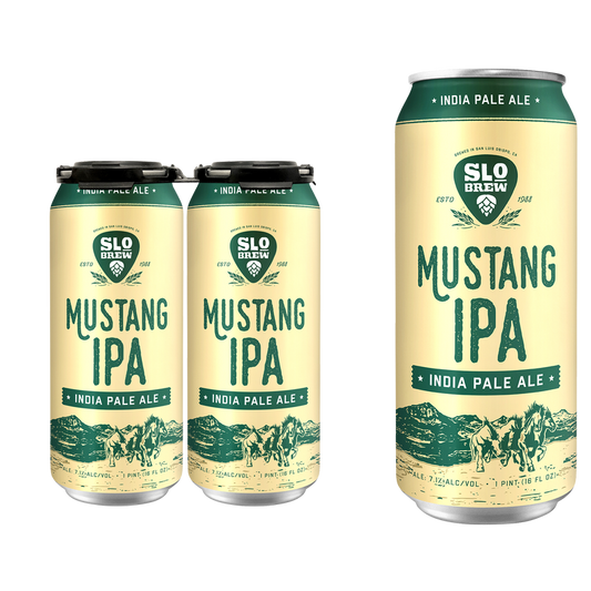 SLO Brewing Mustang IPA 4pk 16oz Can