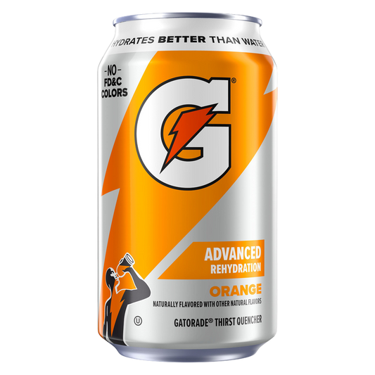 Gatorade Thirst Quencher Orange 11.6oz Can