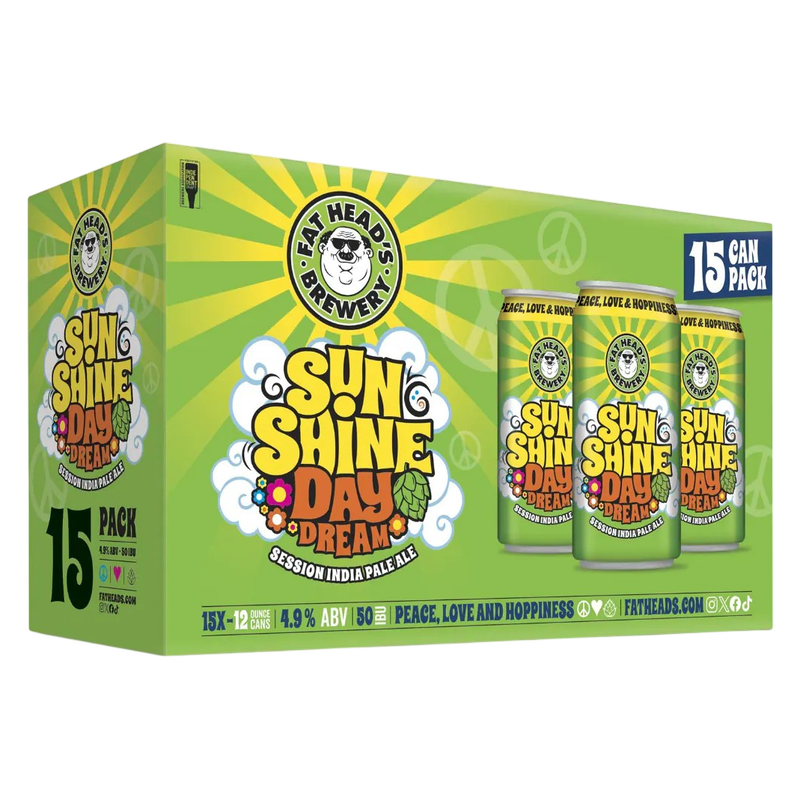 Fat Heads Sunshine Daydream 15pk 12oz Can